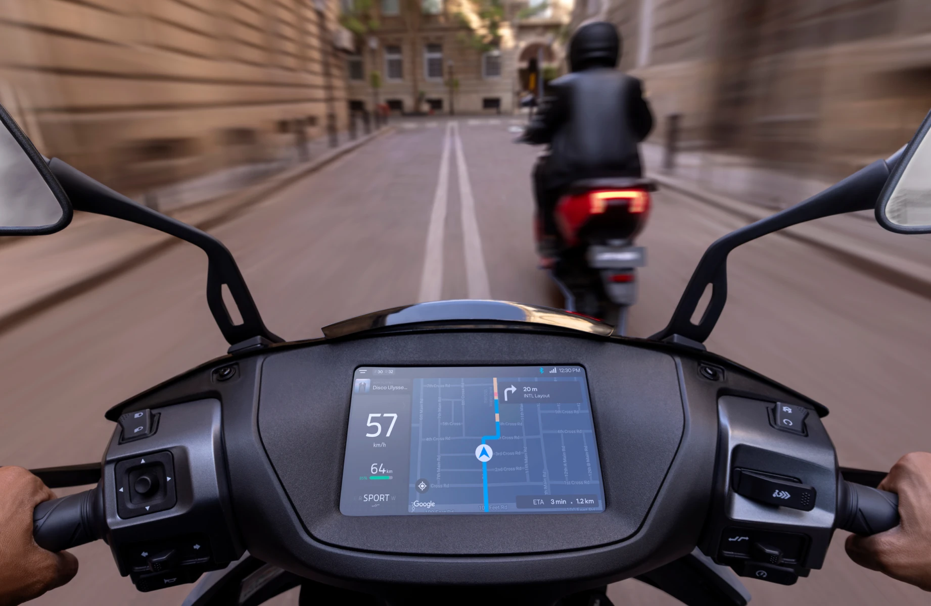 Ather 450 dashboard