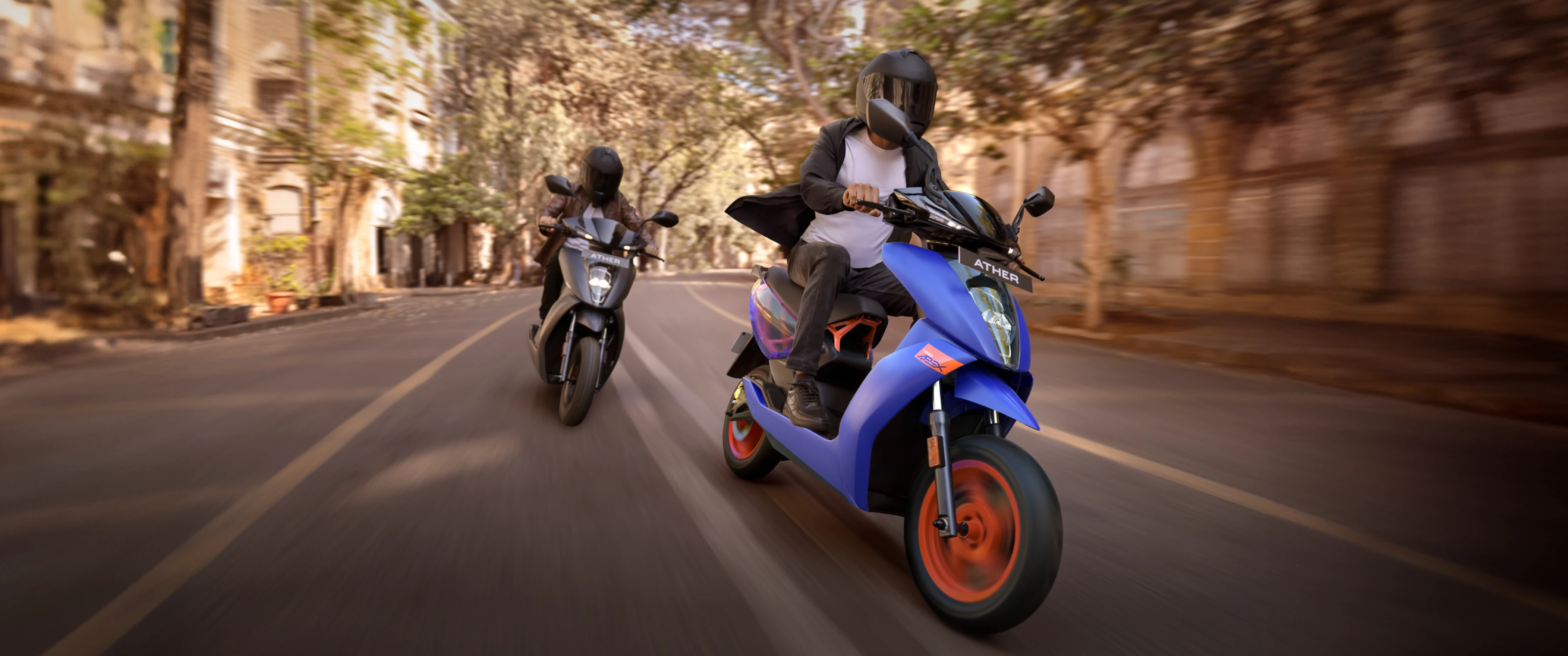 Ather 450 electric scooter model